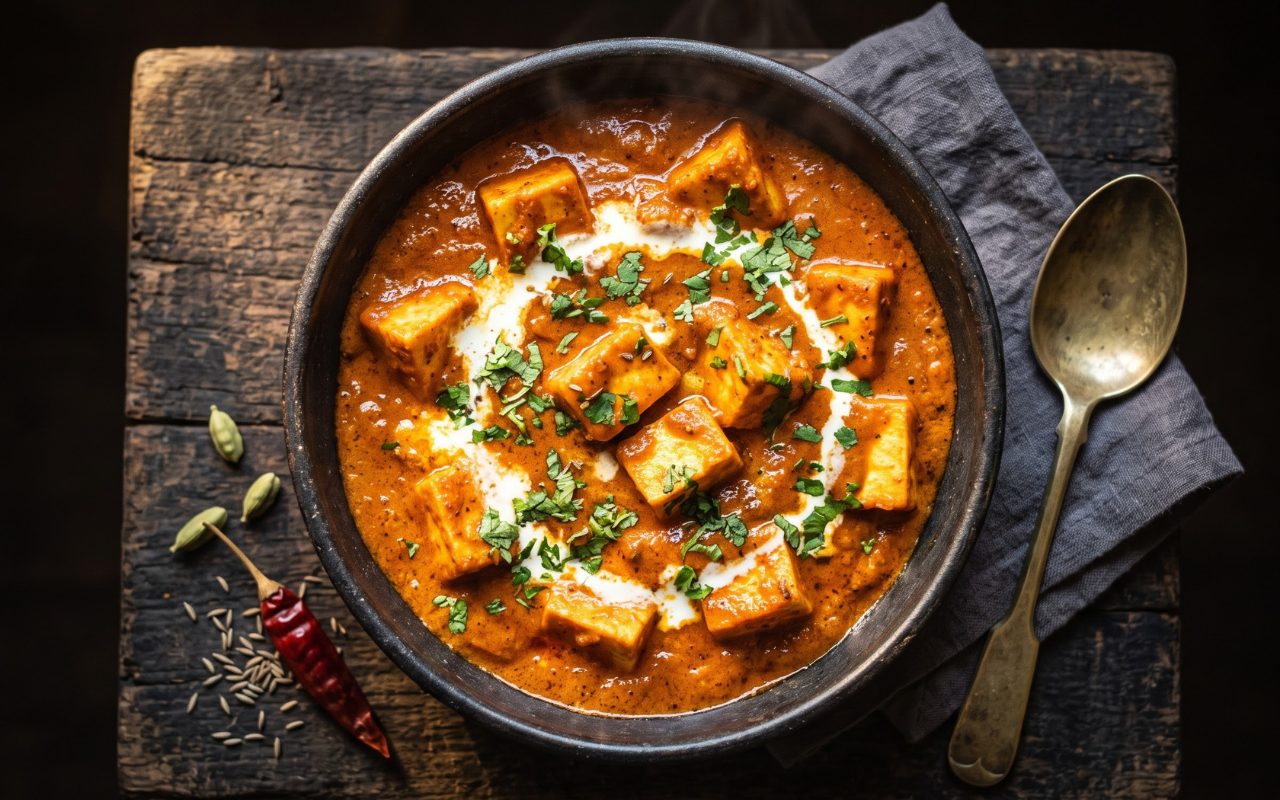 Paneer Butter Masala — one of the 99 recipes